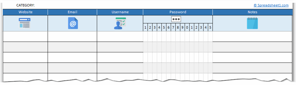 FREE Printable Public WiFi Password Templates