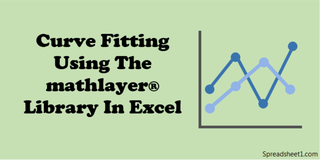 Curve fitting in Excel using mathlayer