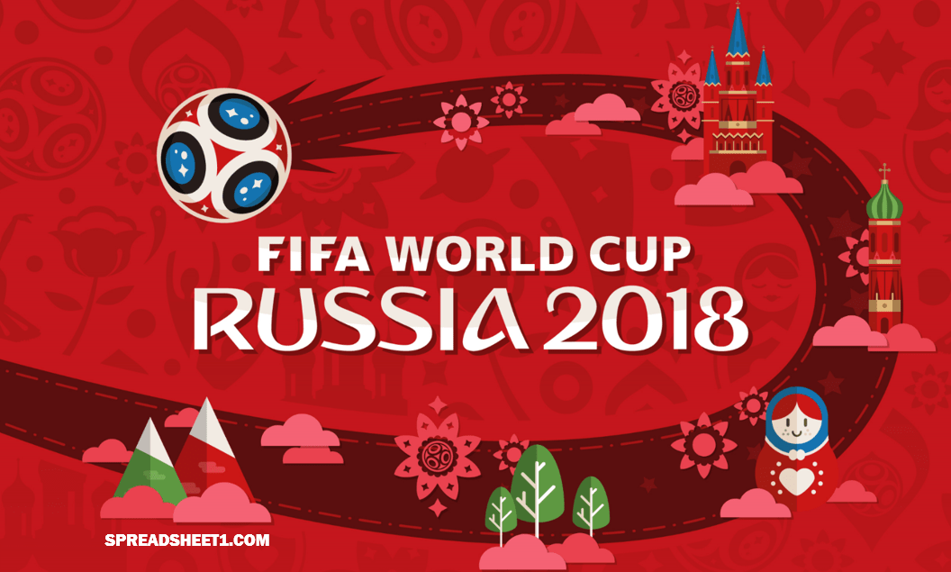 World Cup 2018 Russia template banner