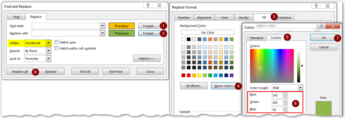 Excel Color Commander