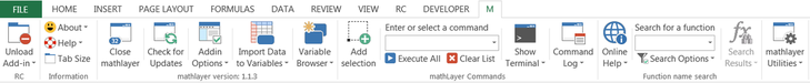 mathlayer UI Exceladdin