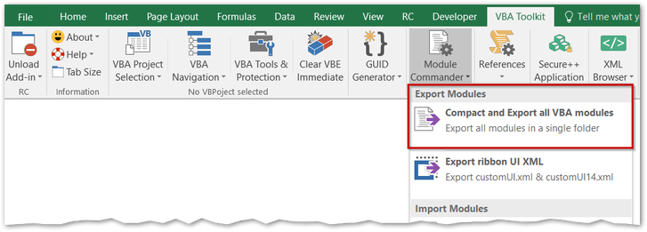 VBA Toolkit