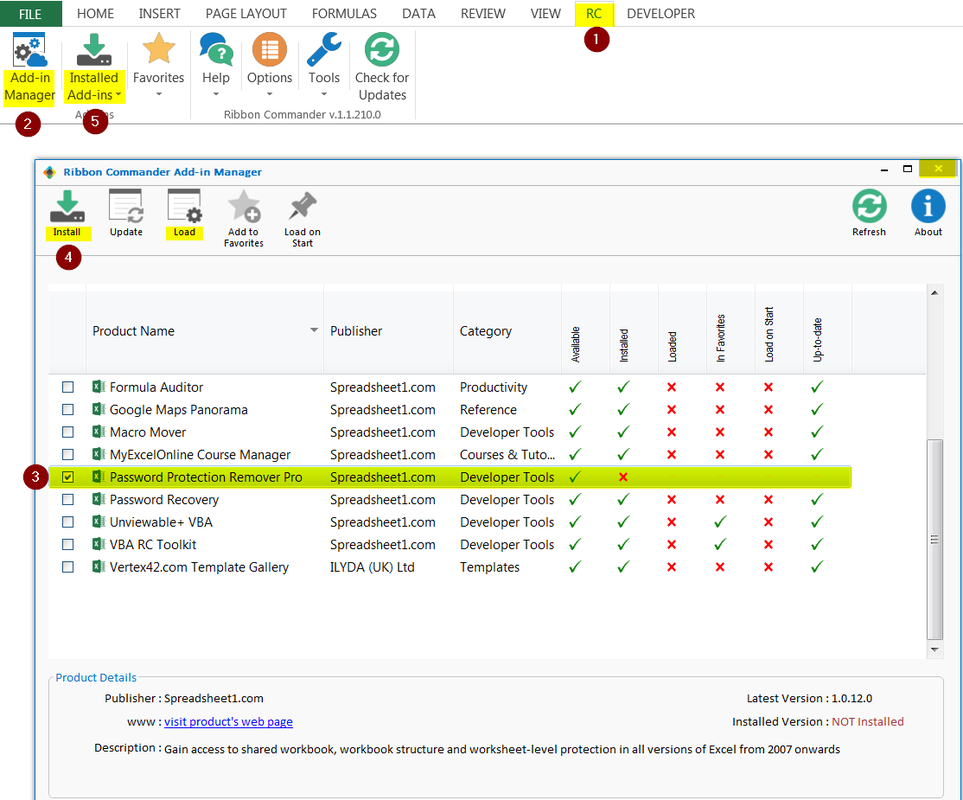 excel vba password remover freeware