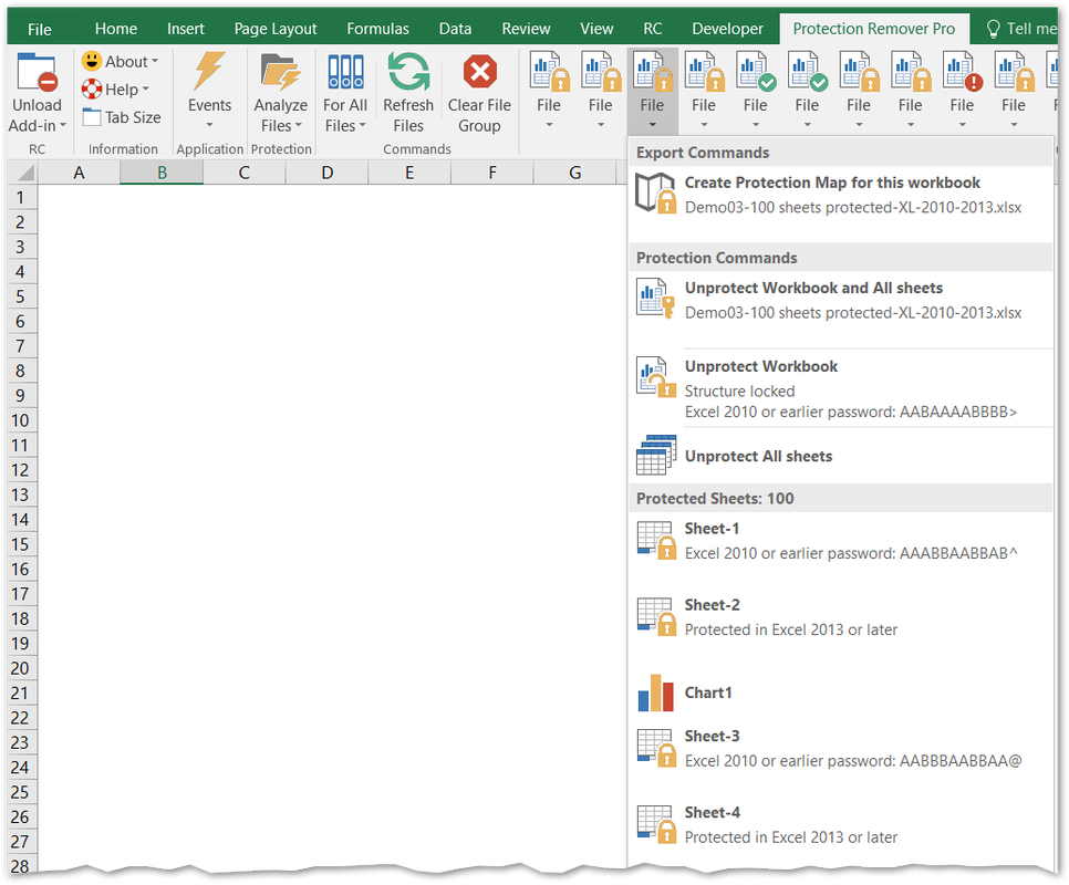 forgot sheet password on excel 2016 xlsx spreadsheet
