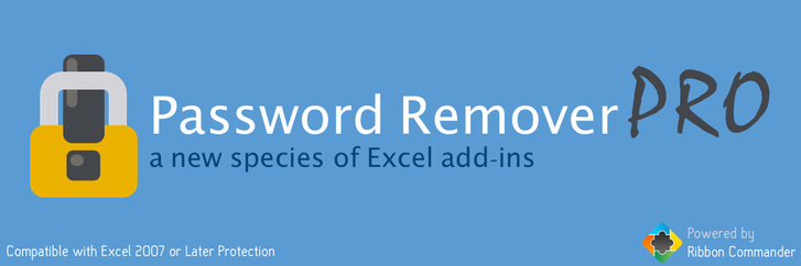 Password Remover Pro Excel addin