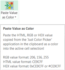 Excel Color Commander