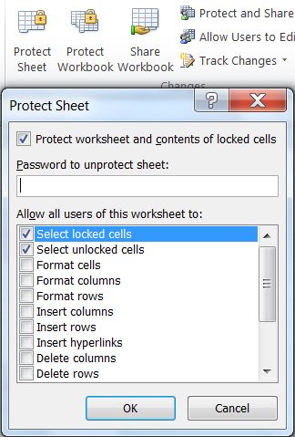 crack password unprotect sheet excel