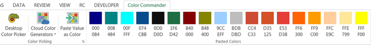 Excel Color Commander