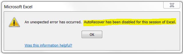 Downloaded file is corrupt. Excel crash file Error.