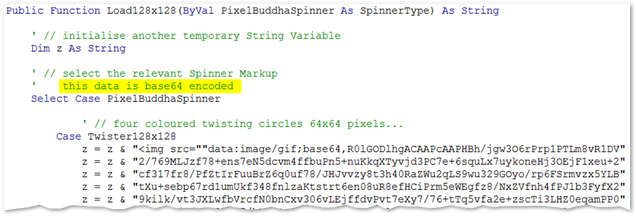 Base64 data in VBA